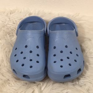 light blue crocs size 5